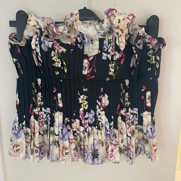 Ruffle bustier Whote house black market - Picture 3 of 3